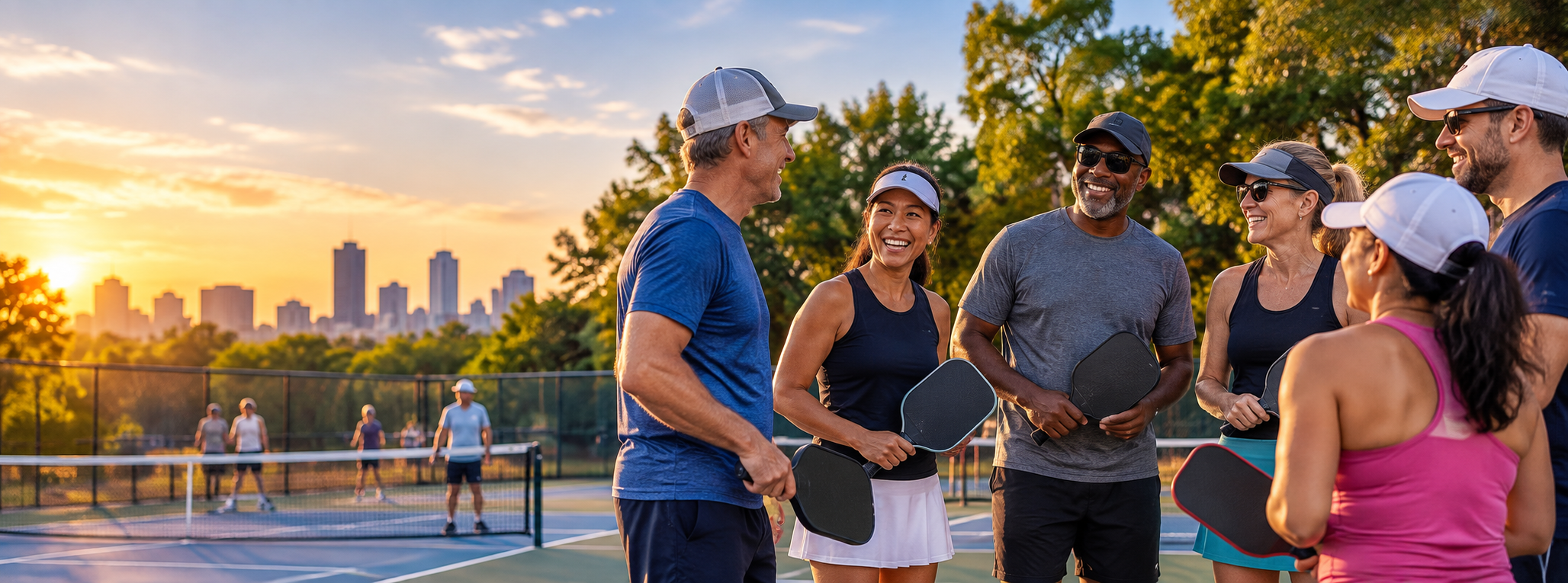 Pickleball community social event